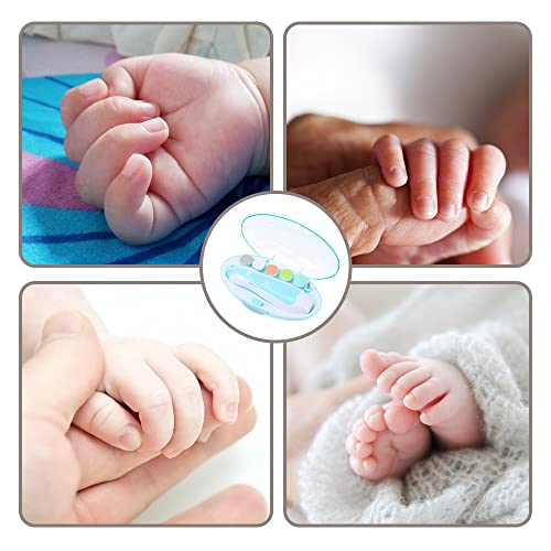 Electric Baby Nail Trimmer with LED Light