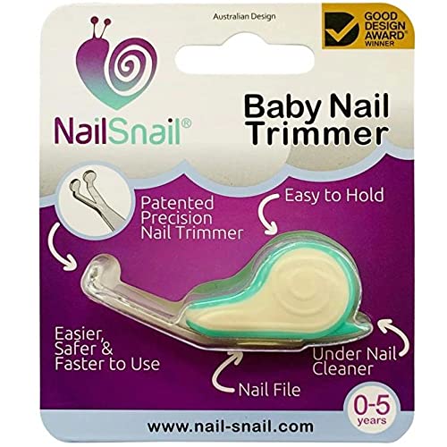 Baby Nail Kit: Trimmer, File, Cleaner. Safe, Easy