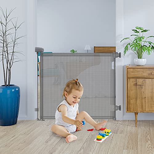 Autolock Retractable Safety Gate - Baby and Pet Friendly