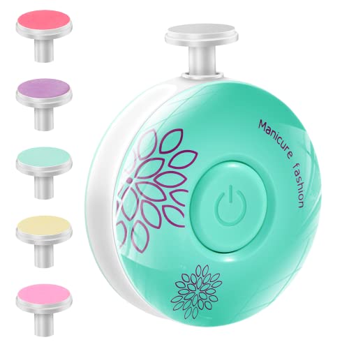 Brencco Electric Baby Nail Trimmer - 6 Heads, Low Noise