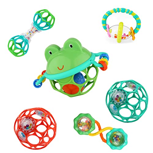 Bright Starts Baby Rattles and Teethers Gift Set - Unisex, Newborn+
