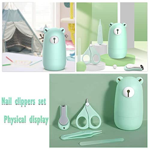 4-in-1 Baby Nail Care Set with Cute Clippers
