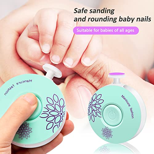 Baby Nail File Electric Nail Trimmer - Safe & Quiet