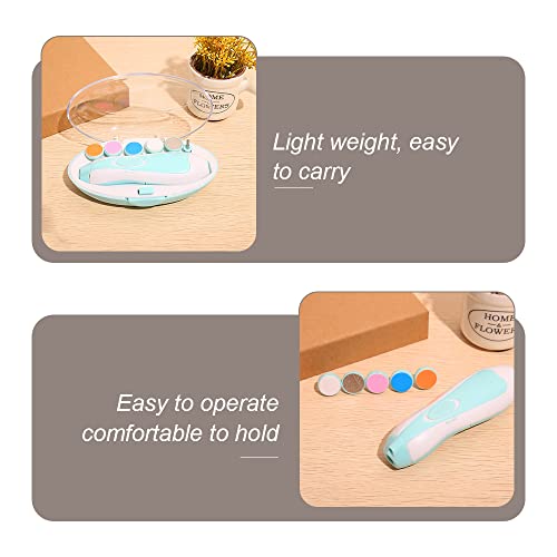 Electric Baby Nail Trimmer with LED Light