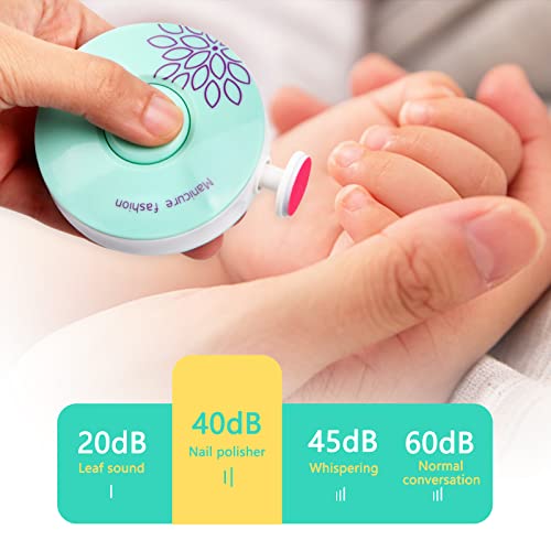 Baby Nail File Electric Nail Trimmer - Safe & Quiet