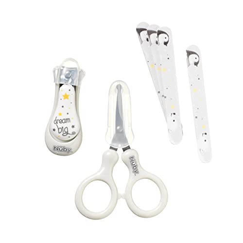 Nuby Baby Nail Care Set - 6-Piece Grooming Kit