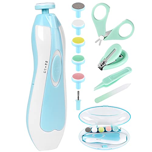 Safe and Complete Baby Nail Care Kit - 12-in-1