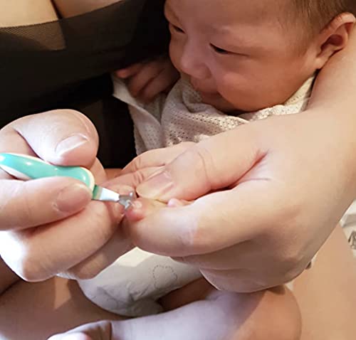 Baby Nail Kit: Trimmer, File, Cleaner. Safe, Easy