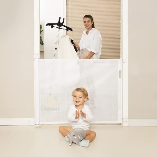 Momcozy Retractable Gate: Secure Indoor & Outdoor Baby Safety