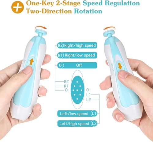 20 in 1 Electric Baby Nail Care Kit