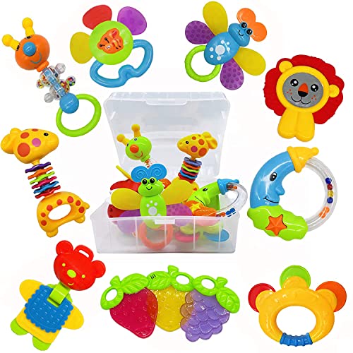 Baby Rattles Set: Musical Toys for Newborn