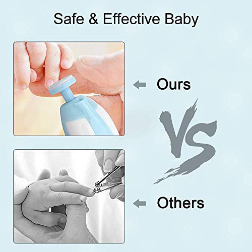 Electric Baby Nail Clipper with LED Light