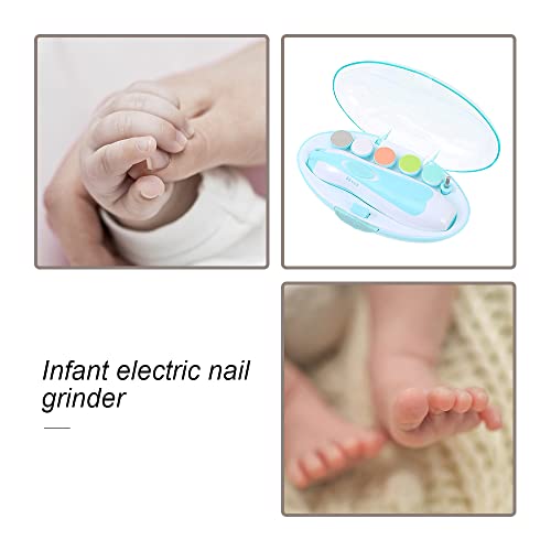 Electric Baby Nail Trimmer with LED Light