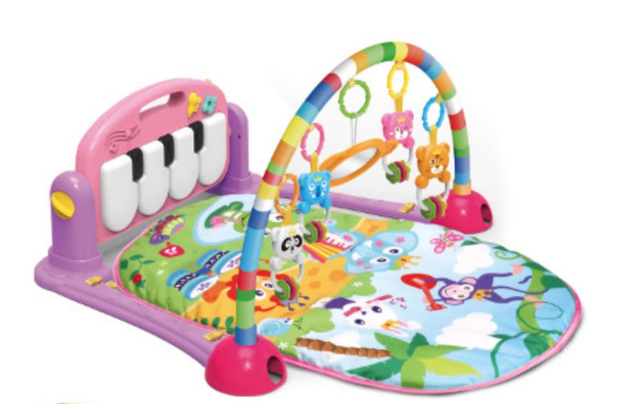 Meero London Newborn Baby Play Mat and Piano