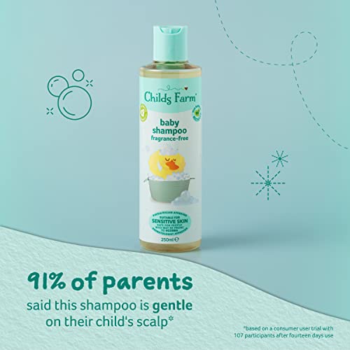 Childs Farm Baby Shampoo, Gentle Cleansing for Newborns