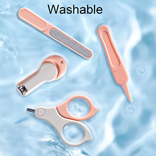 4-in-1 Baby Nail Care Set - Pink