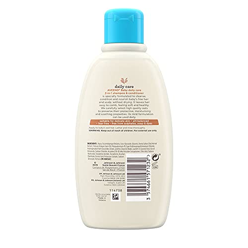 Aveeno Baby 2-in-1 Shampoo and Conditioner - 300ml