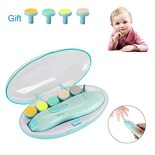 Safe & Convenient Electric Baby Nail Trimmer Set