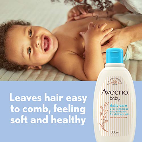 Aveeno Baby 2-in-1 Shampoo and Conditioner - 300ml