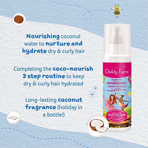 Organic Coconut Leave-in Conditioner for Kids | 125ml