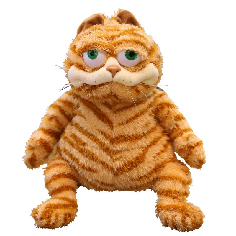 Cute Fat Orange Tabby Cat Plush Toy