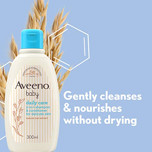Aveeno Baby 2-in-1 Shampoo and Conditioner - 300ml