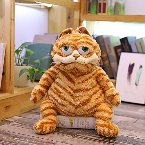 Cute Fat Orange Tabby Cat Plush Toy