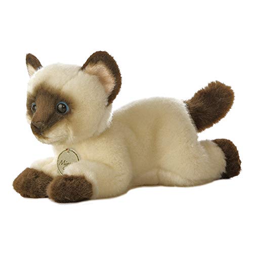 Aurora Siamese Baby Soft Toy - Brown/Beige