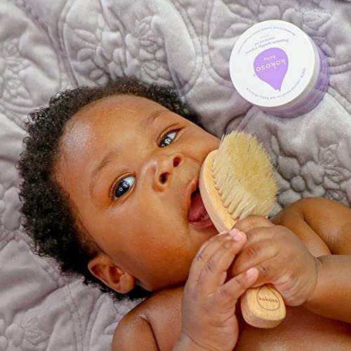 Kokoso Baby Wooden Brush - Gentle Hair Care
