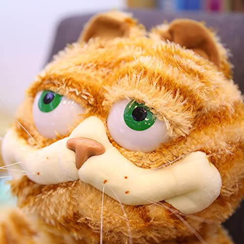 Cute Fat Orange Tabby Cat Plush Toy