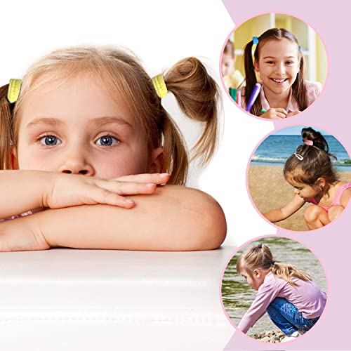 Colorful Cotton Baby Hair Bobbles - 100 Pcs