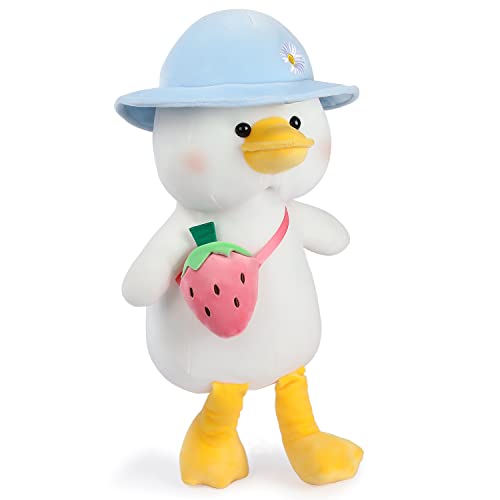 Duck Plush Toy - Soft Fluffy Hug Cushion
