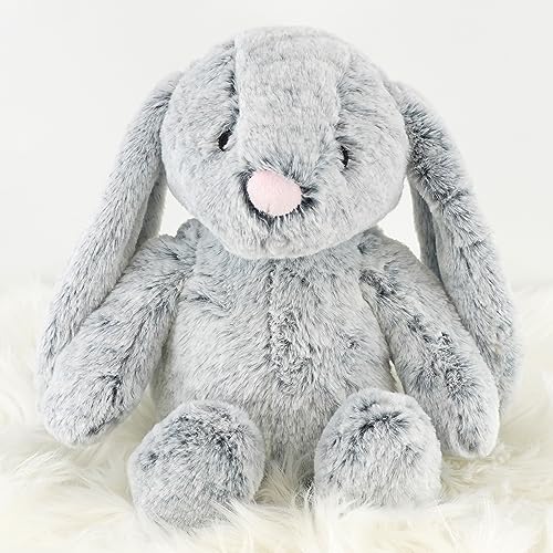 Grey Rabbit Cuddly Toy - Soft Plush Bunny