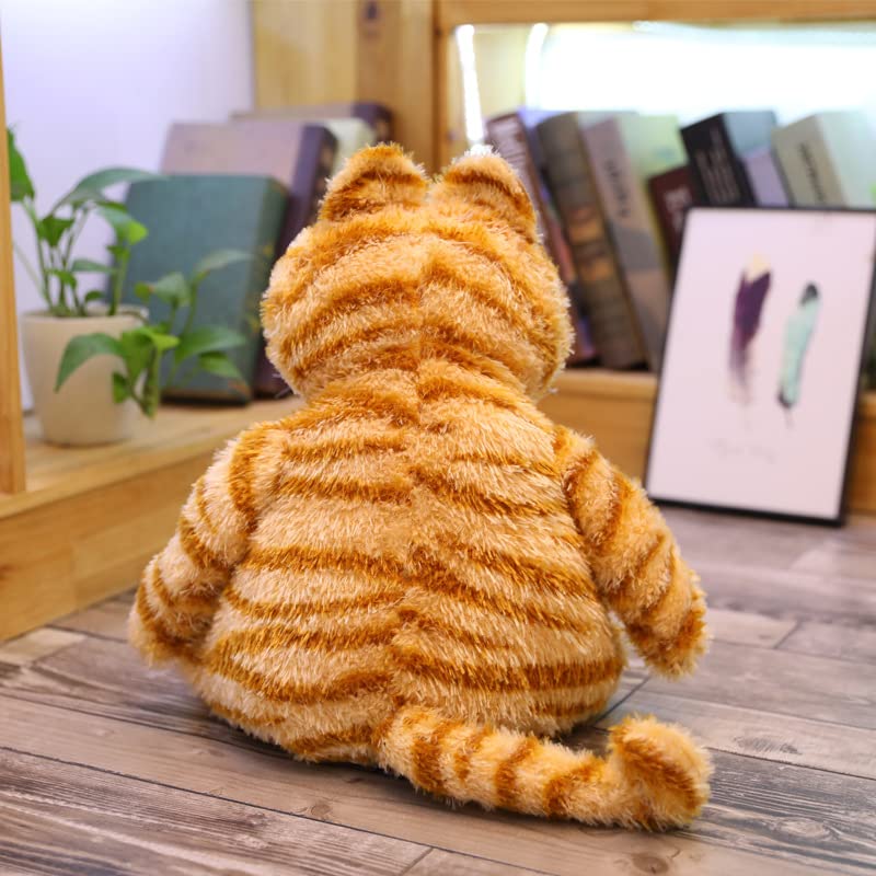 Cute Fat Orange Tabby Cat Plush Toy