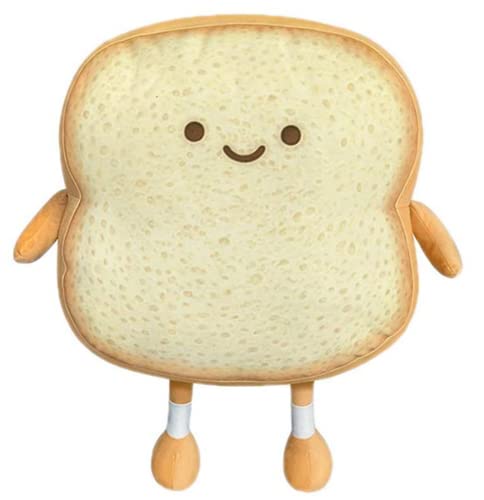 NatureMan Funny Toast Bread Plush Toy Pillow