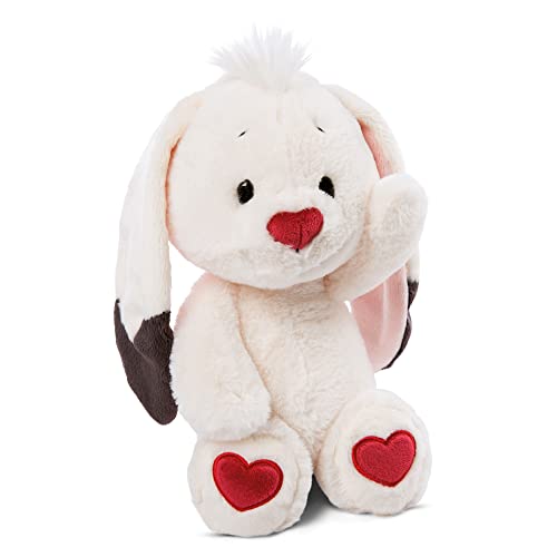 Soft 25cm Stuffed Bunny with Heart Design