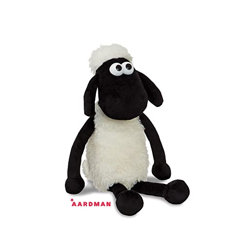 Black and White Shaun the Sheep Plush Toy