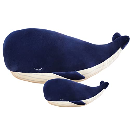 Blue Whale Stuffed Animal Plush Toy - Perfect Baby Gift