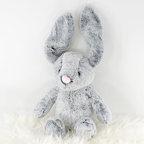 Grey Rabbit Cuddly Toy - Soft Plush Bunny