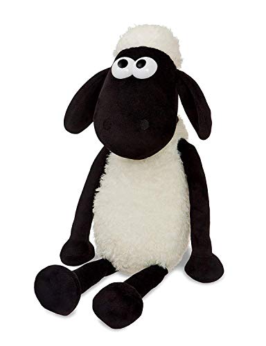 Black and White Shaun the Sheep Plush Toy