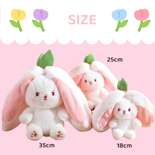 Strawberry Bunny Plush Toy – Perfect Baby Gift