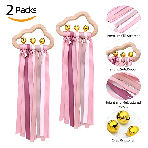 Rainbow Ribbon Rattle Teether for Baby Boys and Girls