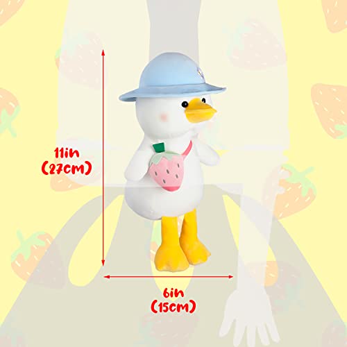Duck Plush Toy - Soft Fluffy Hug Cushion