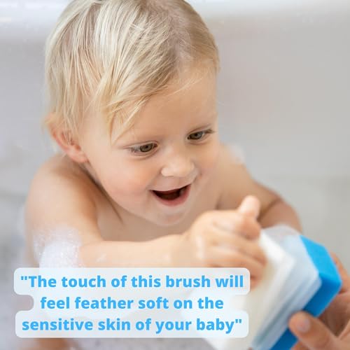Baby Bath Sponge Brush | Cradle Cap Treatment