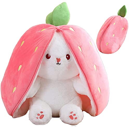 Rabbit Muppet Toys: Strawberry Carrot Bunny Plush+
