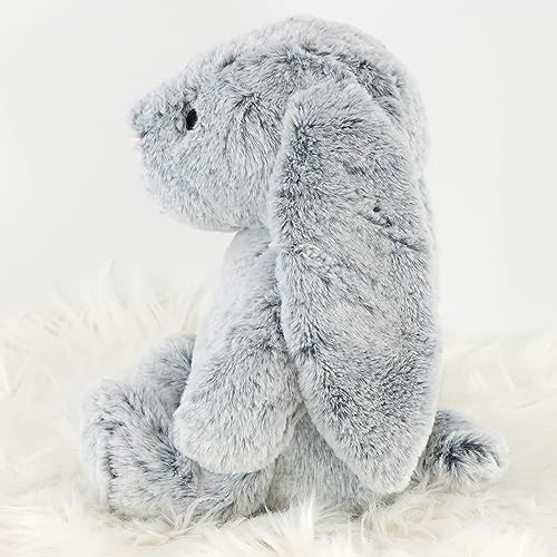 Grey Rabbit Cuddly Toy - Soft Plush Bunny