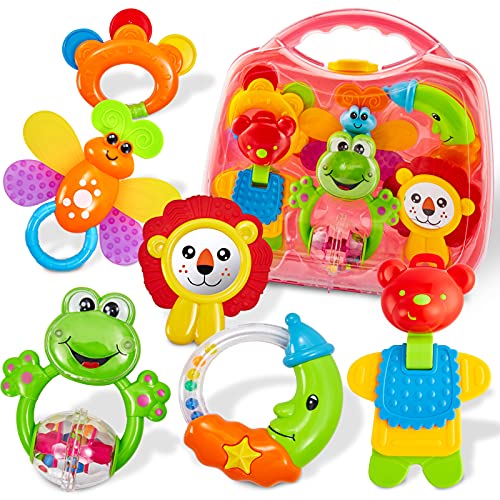 Hersity Baby Toys - Rattles, Teethers, Sensory Gifts