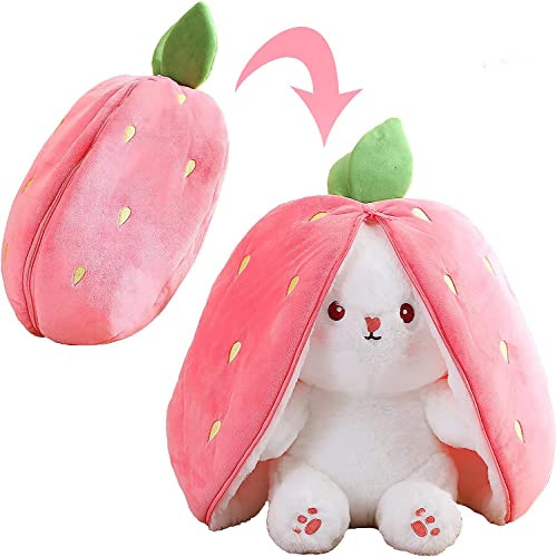 Rabbit Muppet Toys: Strawberry Carrot Bunny Plush+
