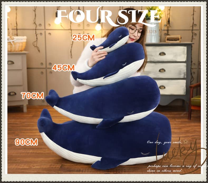 Blue Whale Stuffed Animal Plush Toy - Perfect Baby Gift