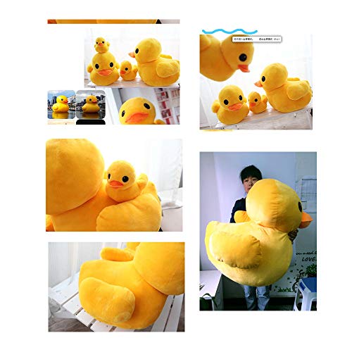 Cute Yellow Duck Plush Pillow Toy for Children